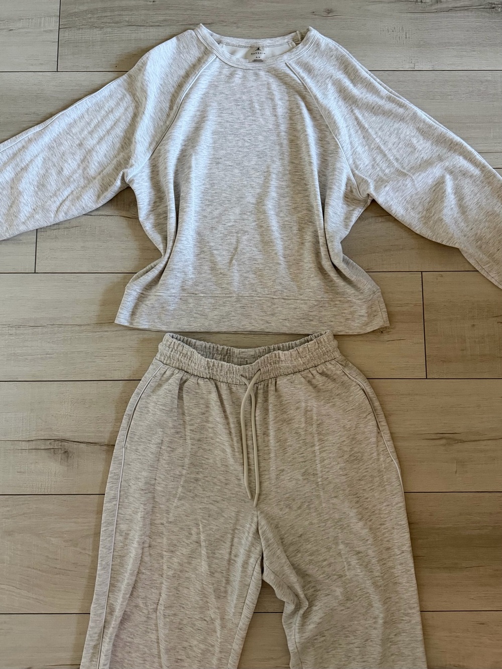 Grey matching sweatsuit